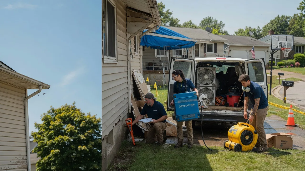 Ceiling Leak Cleanup in Lyons, IL near me